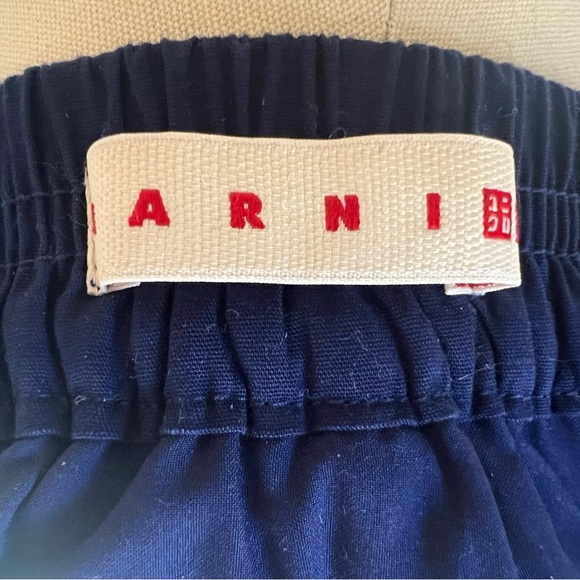 Marni X Uniqlo balloon-shaped navy skirt - RARE -  NWT - Picture 10 of 14